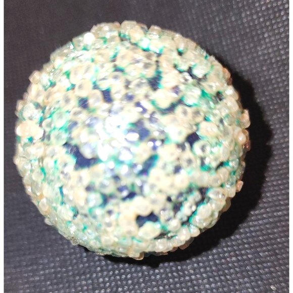 GE Vintage Sparkling Crystal Beaded Decorative Light Bulb - Picture 4 of 10